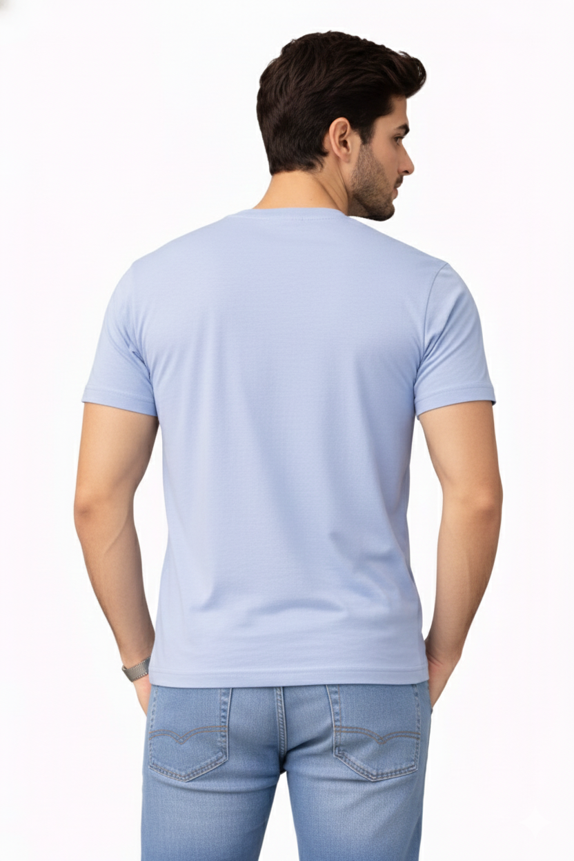 Men's Classic Light Blue T-Shirt