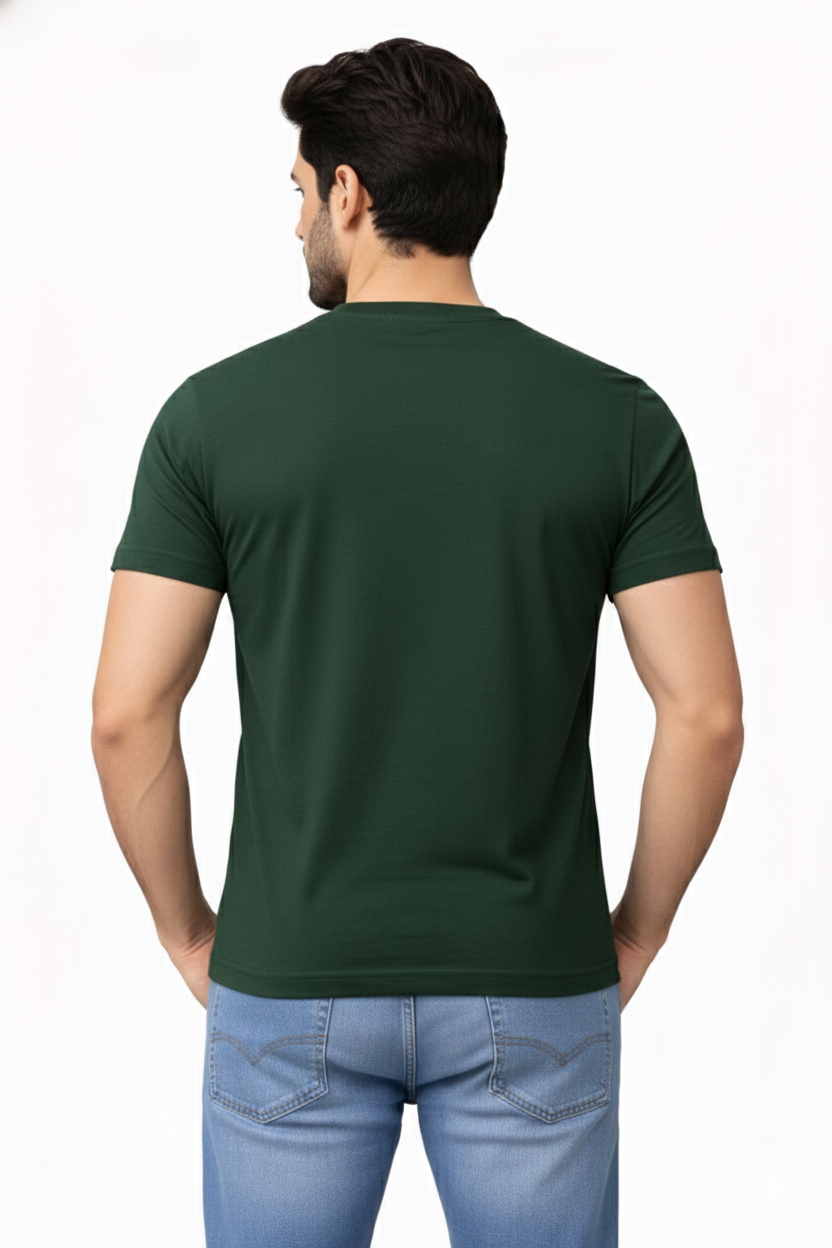 Men's Olive-Green T-Shirt