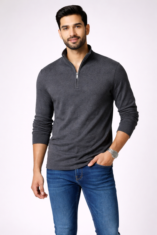 Men’s Quarter-Zip T-shirt